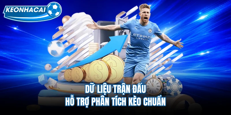Dữ liệu trận đấu hỗ trợ phân tích kèo chuẩn